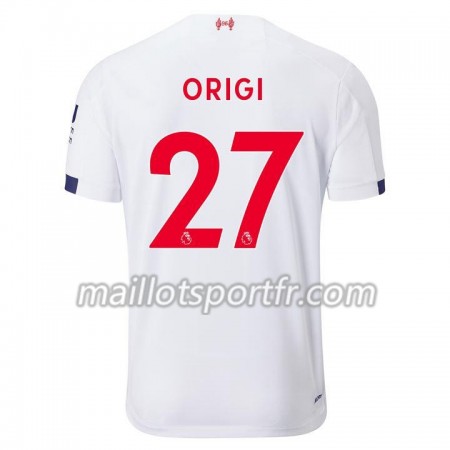 Maillot de Foot Liverpool Divock Origi 27 Exterieur 2019/20